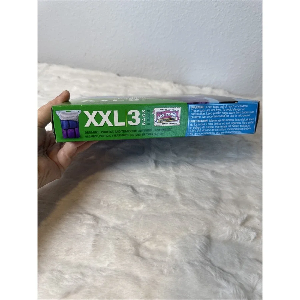 Ziploc Big Bags - 3 Jumbo XXL 20 Gallon Organization & Storage NEW Discontinued